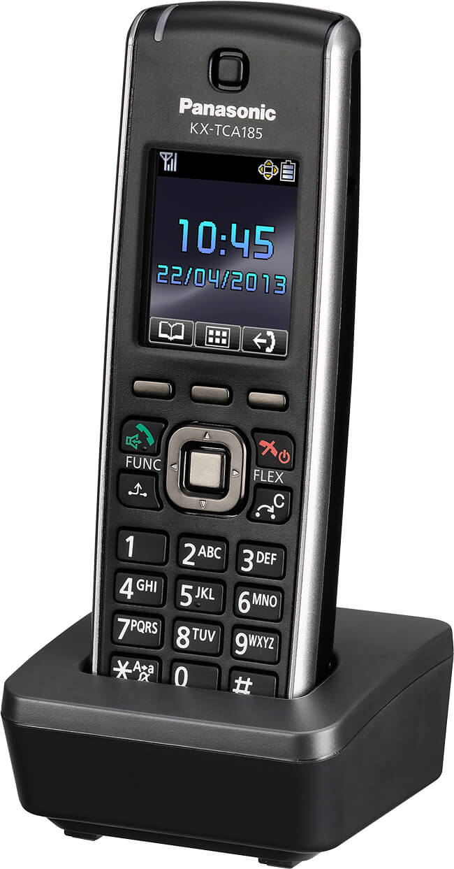 Panasonic KX-TCA185 DECT Phone - Products - Telephone Systems